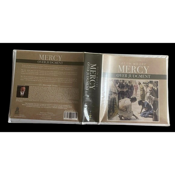 Keith Moore Mercy Over Judgment 15 CD Box Set Messages Religious Christian Bible - Picture 6 of 8